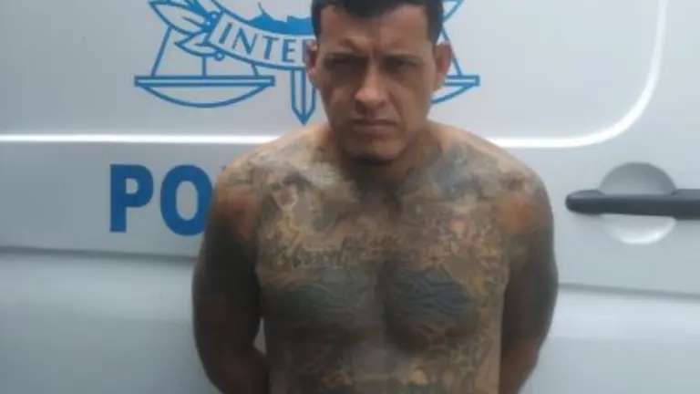 Pandillero reclamado por Interpol