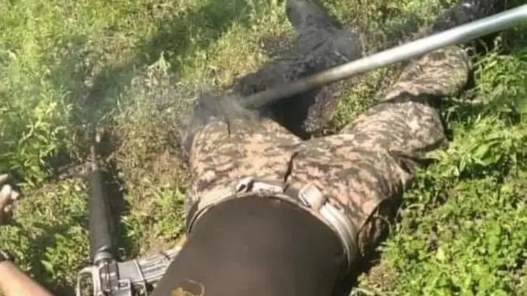 Militar electrocutado