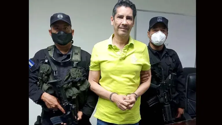 Capturan a Gustavo López Davidson Foto tomada de la RRSS de Rogelio Rivas