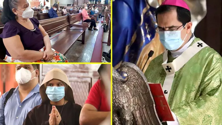 Misa con distanciamineinto en Catedral Metropolinata Foto Arzobispado 6
