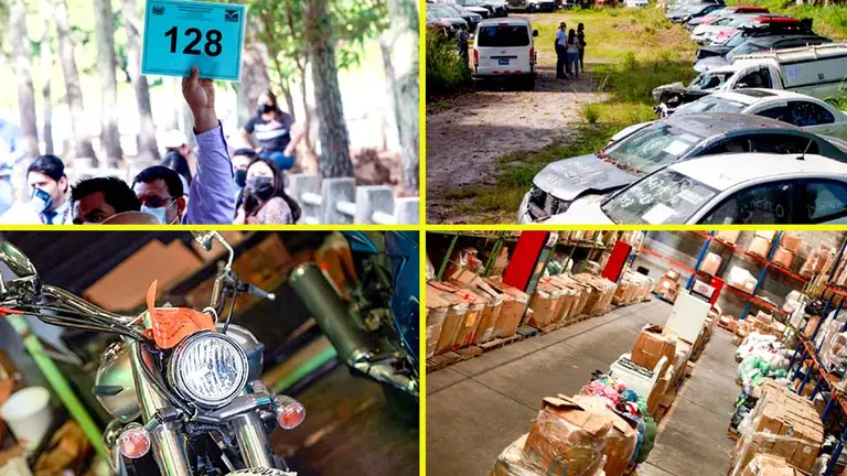 Aduanas realiza subasta pública Fotos tomadas de la Secretaría de Prensa de la Presidencia 5
