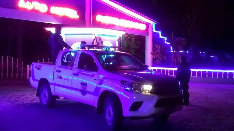 Policía verifica en moteles y prostíbulos casos de trata de personas Foto 1 tomada de la PNC