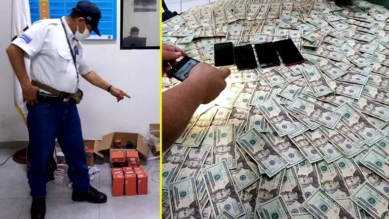 Capturados en La Hachadura foto tomada de la PNC 3