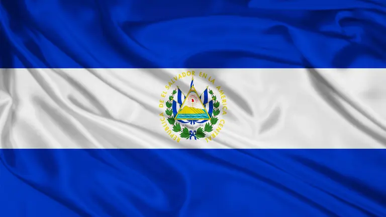 bandera salvadoreña