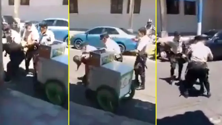 Agentes del CAM someten a un sorbetero 4