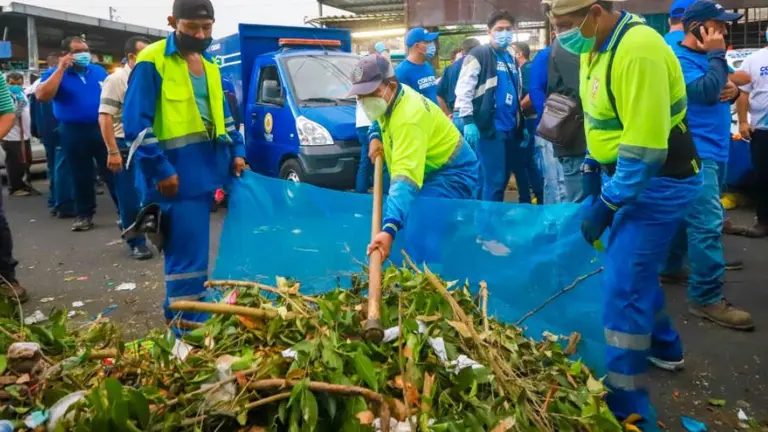 550 toneladas de basura