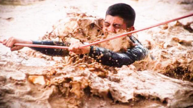 rescatista hondureño