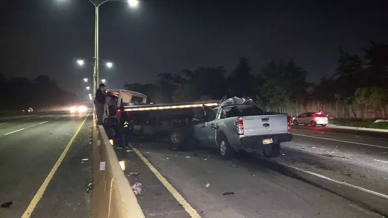Accidente en la Monseñor Romero