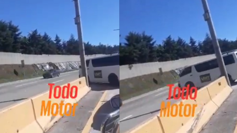 Microbús del VMT en la Monseñor Romero 1