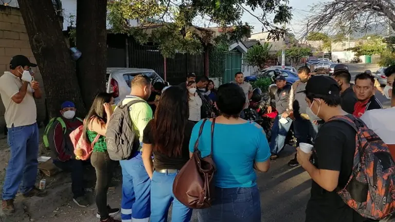 Empleados de alcaldía de San Salvador