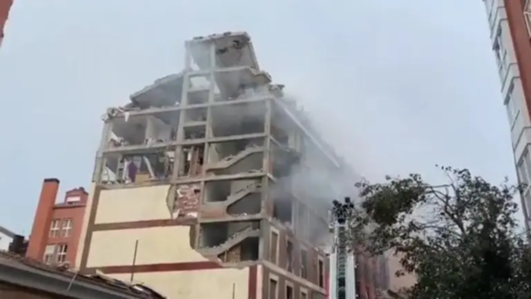 Explosión en Madrid