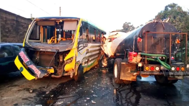 Accidente en Quezaltepeque