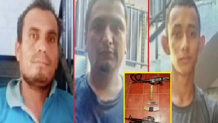 Armas en sacos de nylon