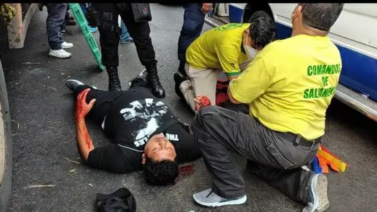 Asaltante herido en Juan Pablo II