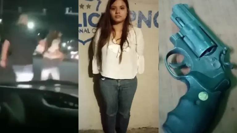 Mujer detenida Zacamil