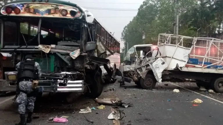 Accidente en Guazapa