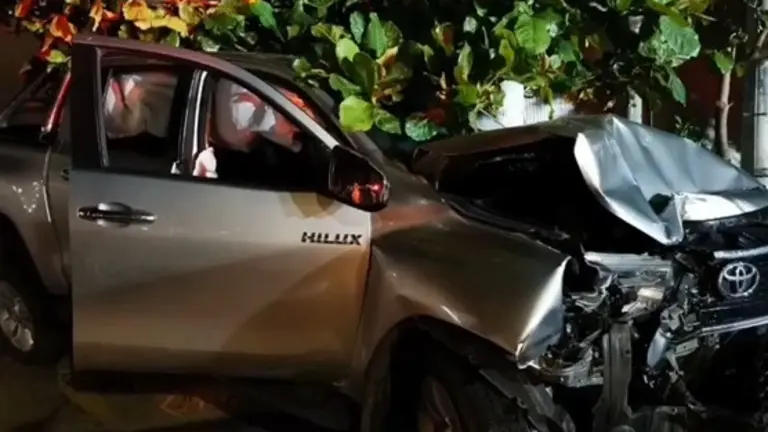 Accidente en la Escalón