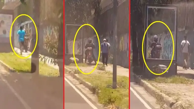 Motociclista abusivo