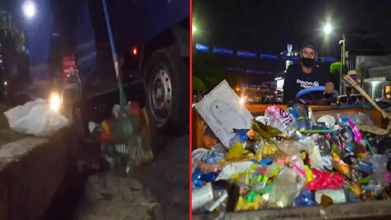 Basura en El Cuscatlán