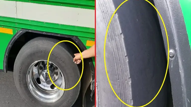 Busero de la 202 multado