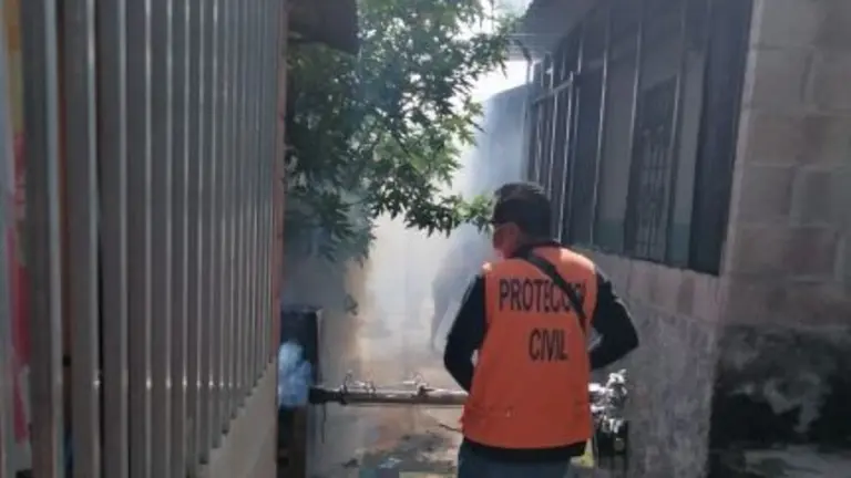 Fumigación en la Zacamil