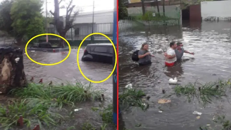 Rescatados en la Santa Lucía