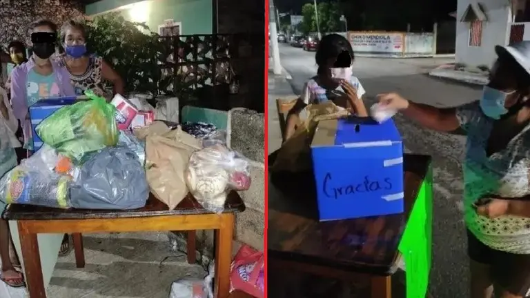 Dos niñas huérfanas