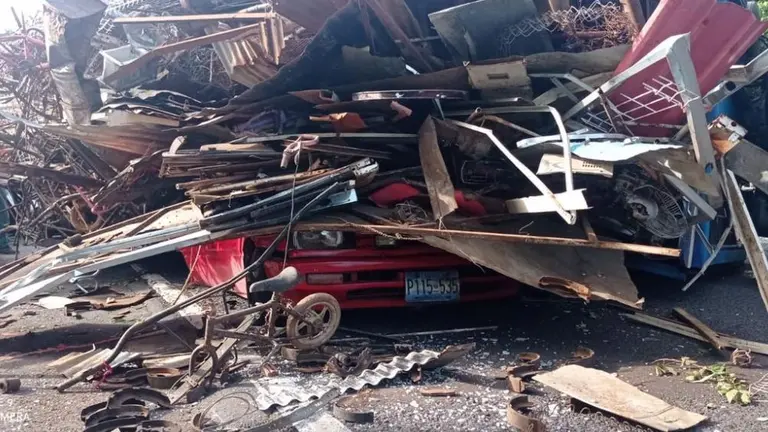 Accidente en Santa Cruz Michapa