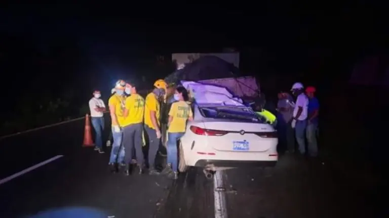 Accidente con cuatro muertos