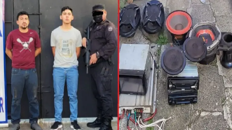 Parlantes y caseteras