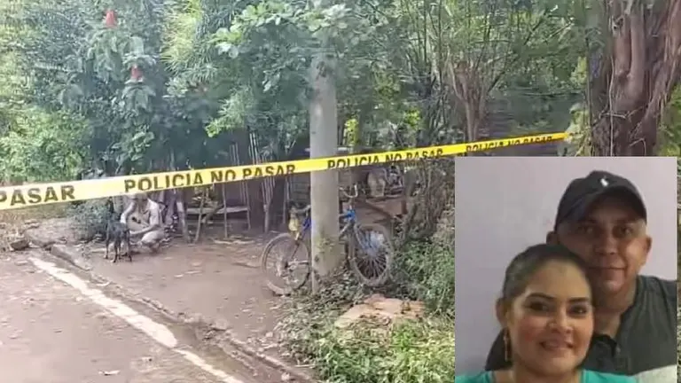 Pareja muerta en Jiquilisco