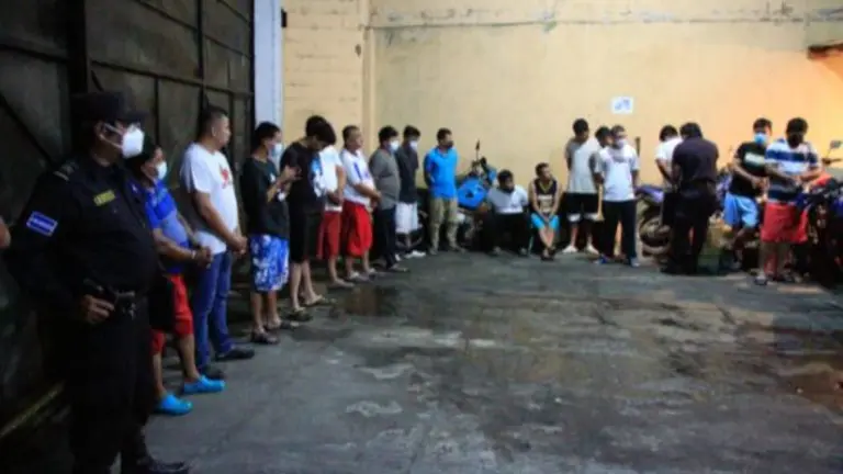 Capturan a 66 pandilleros acusados de varios delitos