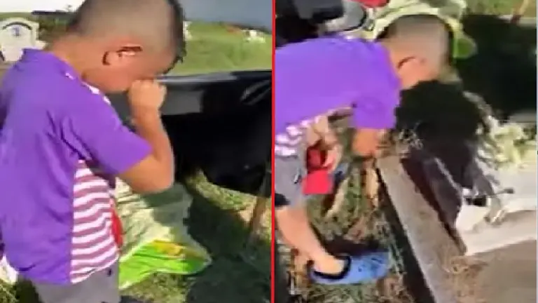 Niño de siete años