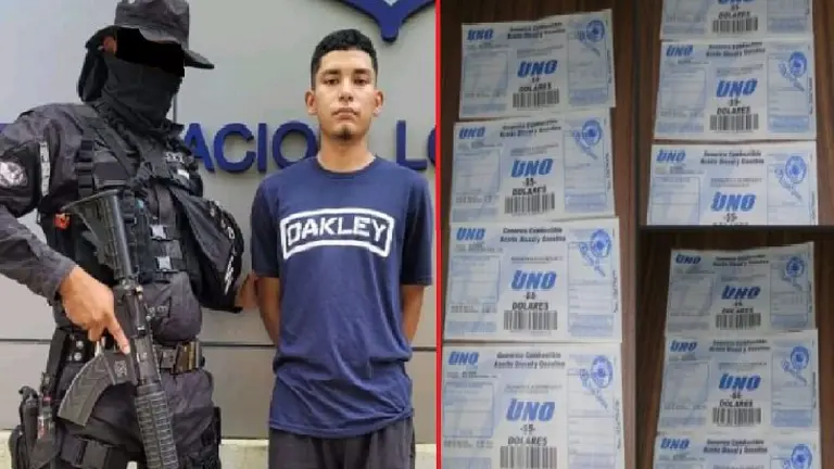 Con vales de gasolina