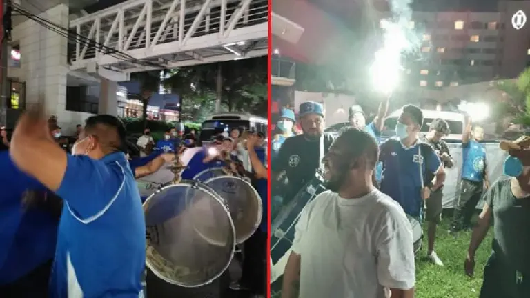 Aficionados salvadoreños