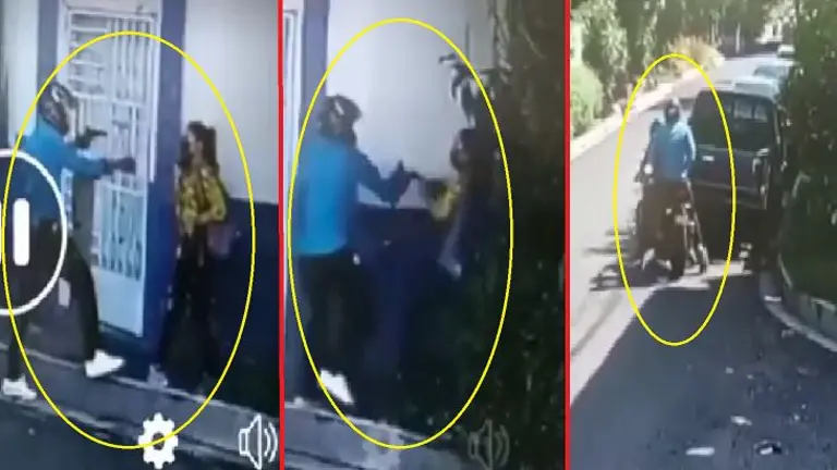 Roba a mujer en San Miguel