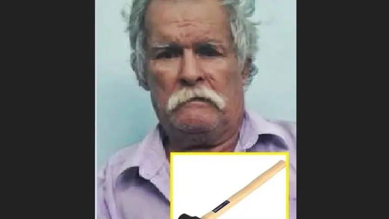 La quería matar con almádana