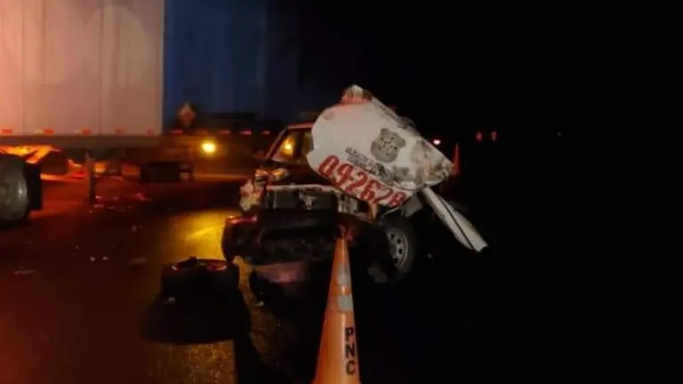 Policías accidentados