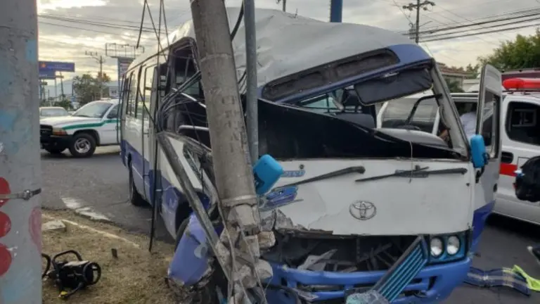 Microbús de la 52 chocó