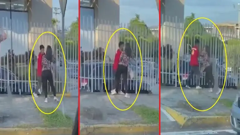 Lo somete en un rejado