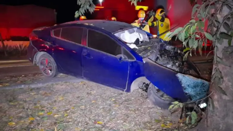 Automovilista de 23 años