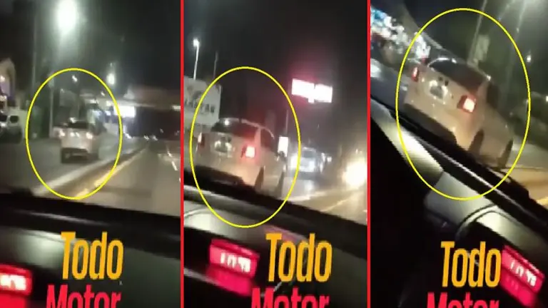 en sentido contrario