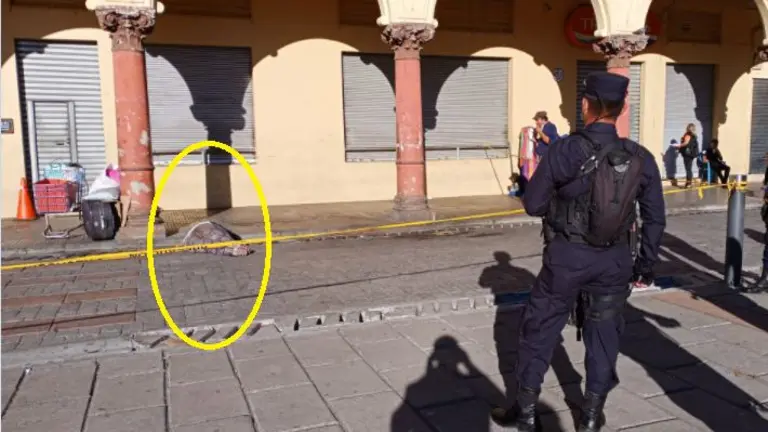 Mujer muere de infarto en los portales