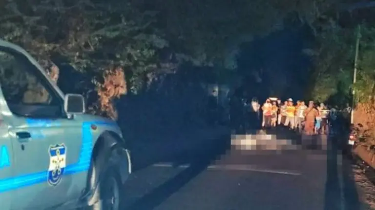 Pareja de motociclistas muerta