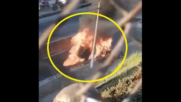 Incendio en Peugeot