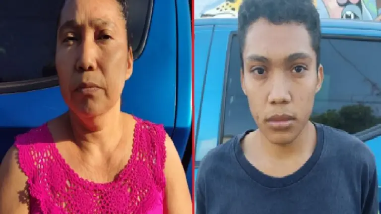 Madre e hijo son detenidos