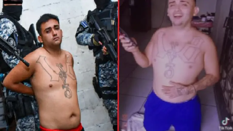 Pandillero que se burlaba en Tik Tok