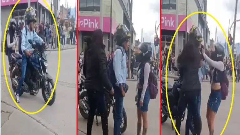 Esposa dueña de la moto