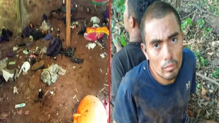 La casa destroyer y dos detenidos