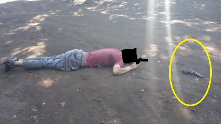 Pandillero eliminado en Izalco